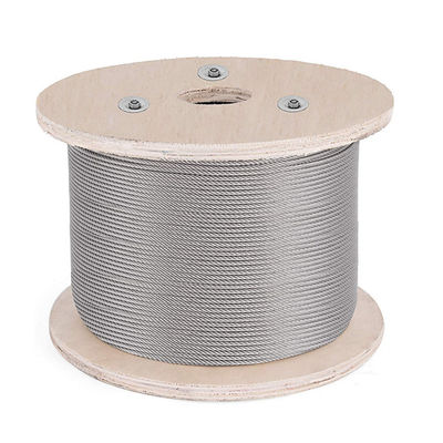 ราคาดี 6mm Stainless 304 Cable 316 304 Stainless Steel SS Cable for Balustrade Cable Deck Rails Other Processing Service Offered ออนไลน์