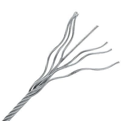 ราคาดี เชือกลวดสแตนเลส 304 ป้องกันสนิมสำหรับมัดกลางแจ้ง 7X19 ออนไลน์