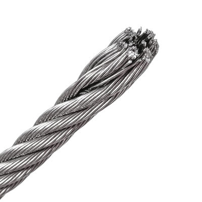 ราคาดี SS304 Custom Steel Cables 7X19 2mm Steel Wire Rope Wear Resisting ออนไลน์