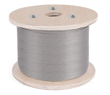 ราคาดี ISO14001 Certified Steel Wire Rope Deck Stainless Wire Rope 1/8