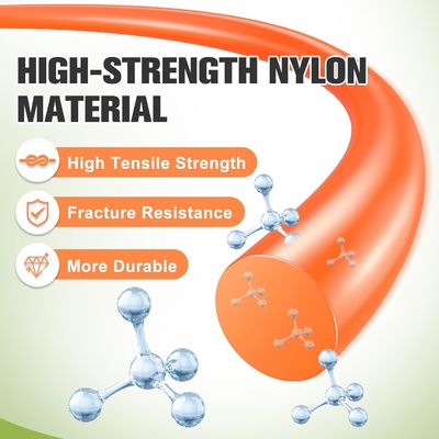 ราคาดี สายเอ็นเครื่องตัดหญ้า 150 ฟุต ขนาด 1.0 มม. - 5.5 มม. เส้นกลม เส้นเอ็นตัดแต่งขอบสีส้ม ไนลอน สำหรับเปลี่ยนทดแทนทั่วไป ออนไลน์