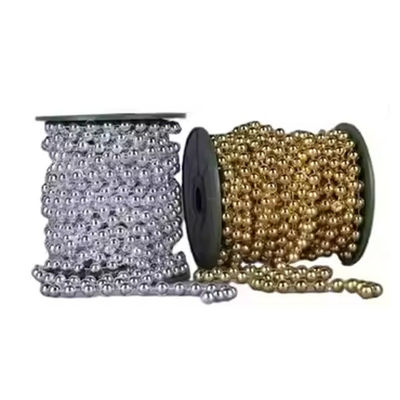 ราคาดี 4mm Ball Chain Manufacturer Metal Colorful Customized Ball Chain For Jewelry Making Tag Chain ออนไลน์