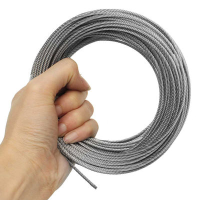 ราคาดี 1000FT 316 Stainless Steel Cable 3 16 Inch 7x7 For Long Lasting Railing ออนไลน์