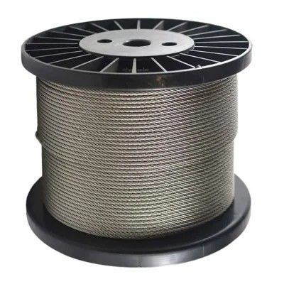 ราคาดี สายเคเบิลสแตนเลสสตีล T304 ขนาด 1/4