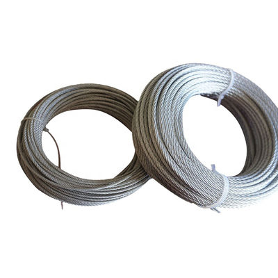 ราคาดี ชุดฮาร์ดแวร์สำหรับพื้นระเบียง ระบบสายเคเบิลอากาศยาน 7x19 ขนาด 1/8