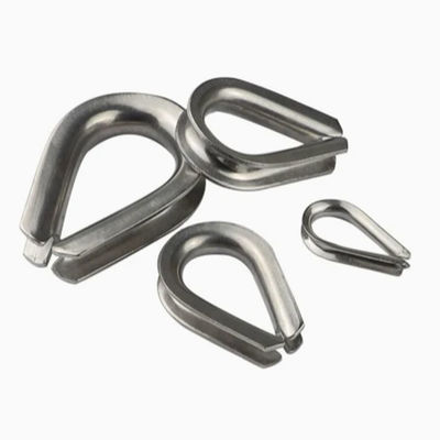 ราคาดี European Type Heart-Shaped Wire Rope Thimble with Manufacturers Fastener Stainless Steel ออนไลน์