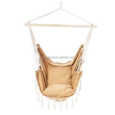 ราคาดี Outdoor Indoor Cotton Poly Hammock Garden Backyard Hammock ออนไลน์