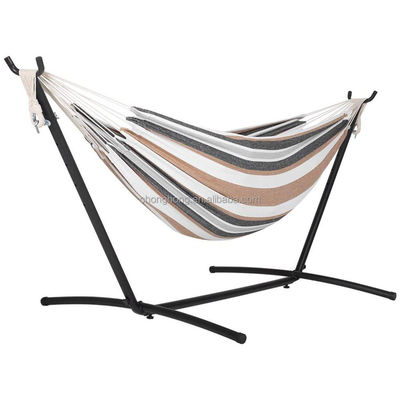 ราคาดี Double Hammock Two Person Hammock Chair with Steel Stand/Space Saving Steel Stand Hammock ออนไลน์