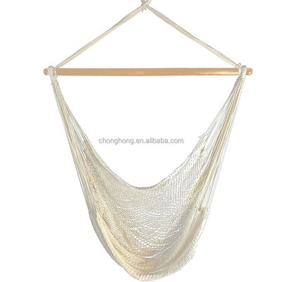 ราคาดี Outdoor Indoor White Rope Hammock Chair with Stand ออนไลน์