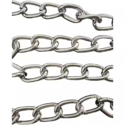 ราคาดี Wholesale Animal Twisted Galvanized Chains Pet Dog Chain Short Link Chain For Pets ออนไลน์