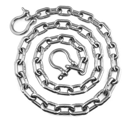 ราคาดี Marine Chains Electric Resistance Welding 316 Stainless Steel Anchor Chain for Boats Heat Resistant ออนไลน์