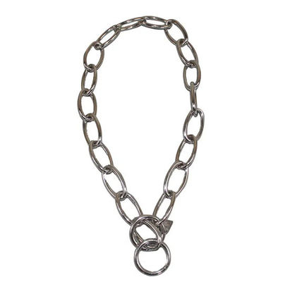 ราคาดี Wholesale 304 Stainless Steel Pet Dog Training P Chain Necklace Dog Collar ออนไลน์