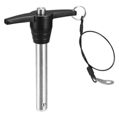 ราคาดี หมุดปลดเร็วแบบ T Handle ขนาด 5/8 นิ้ว พร้อมปุ่มกดเพื่อล็อคลูกบอลได้ง่าย ออนไลน์