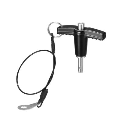 ราคาดี สลักปลดเร็วแบบ T-Handle พร้อมปุ่มกดเพื่อการล็อคลูกบอลที่ทนทานและปลอดภัย ออนไลน์