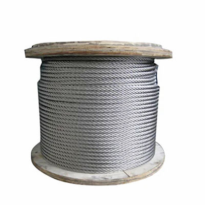 ราคาดี 6x7FC Construction Stainless Steel 316 Wire Rope with 1770MPA Tensile Strength and Electro Galvanized Surface ออนไลน์