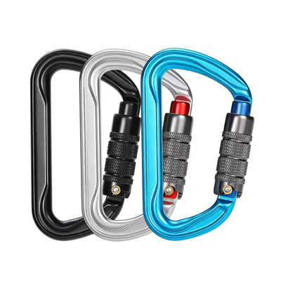 ราคาดี เครื่องล็อคอัตโนมัติ Clip Carabiner รูปแบบ D Heavy Duty 7075 เครื่องล็อคอัตโนมัติอัลลูมิเนียมกันสนิม สําหรับ Hammock, Hiking, Dog Leash ออนไลน์