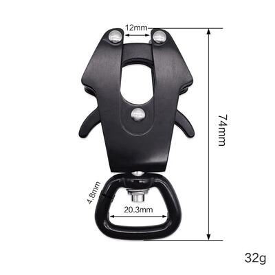 ราคาดี อลูมิเนียม Buckles สําหรับสุนัข Leash pet ปล่อย Buckle แป้ง Clip แปลง Snap Hook แป้ง Carabiner ออนไลน์