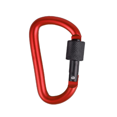ราคาดี สีหลาย 6kN รูปทรง D อลูมิเนียม D แหวนกุญแจแหวนสตาร์คล็อค คาราไบเนอร์สําหรับการตั้งแคมป์ การประมงและการใช้งานกลางแจ้ง ออนไลน์