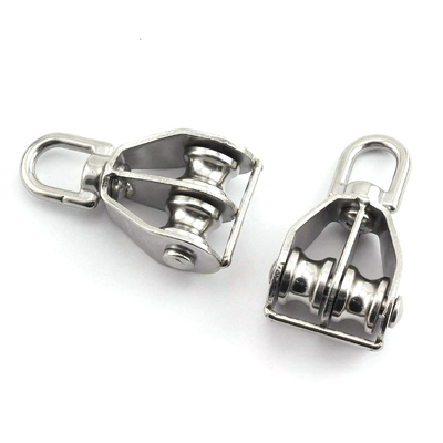 ราคาดี ปรับแต่ง M15 - M50 สแตนเลส 304 ตาเดียวสวิเวล Sheave Pulley บล็อกสําหรับสายไหม ออนไลน์