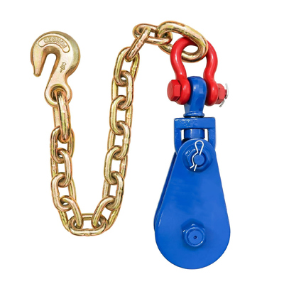 ราคาดี อัพเกรด Snatch Block Snatch Block Pulley สําหรับการลากและการฟื้นฟู Rollback Wrecker Car Carrier tow Truck อุปกรณ์เสริม ออนไลน์