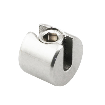 ราคาดี คลิปติดสายไหม 316 สแตนเลส สายไหม Clamp Stopper สําหรับความดัน การติดตั้งระเบียง เฟอร์นิเจอร์ tightening สาย ออนไลน์
