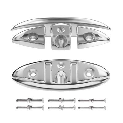 ราคาดี พรีเมี่ยม Marine Boat Cleat Heavy-Duty สแตนเลส Yacht Deck Cleat สำหรับการจอดเรือที่ปลอดภัย ออนไลน์