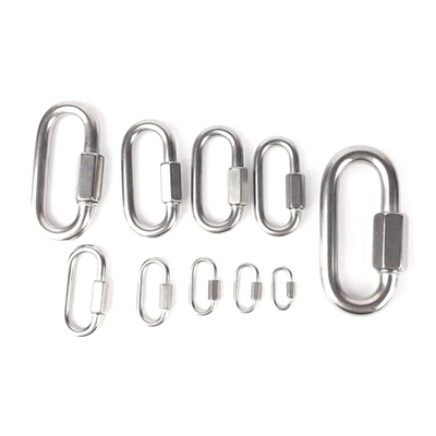 ราคาดี สแตนเลส 304 สแตนเดอร์ด Quick Links การรักษาความปลอดภัยทางทะเล สายสกรูโซ่ Quick Connecting Link Hardware ออนไลน์